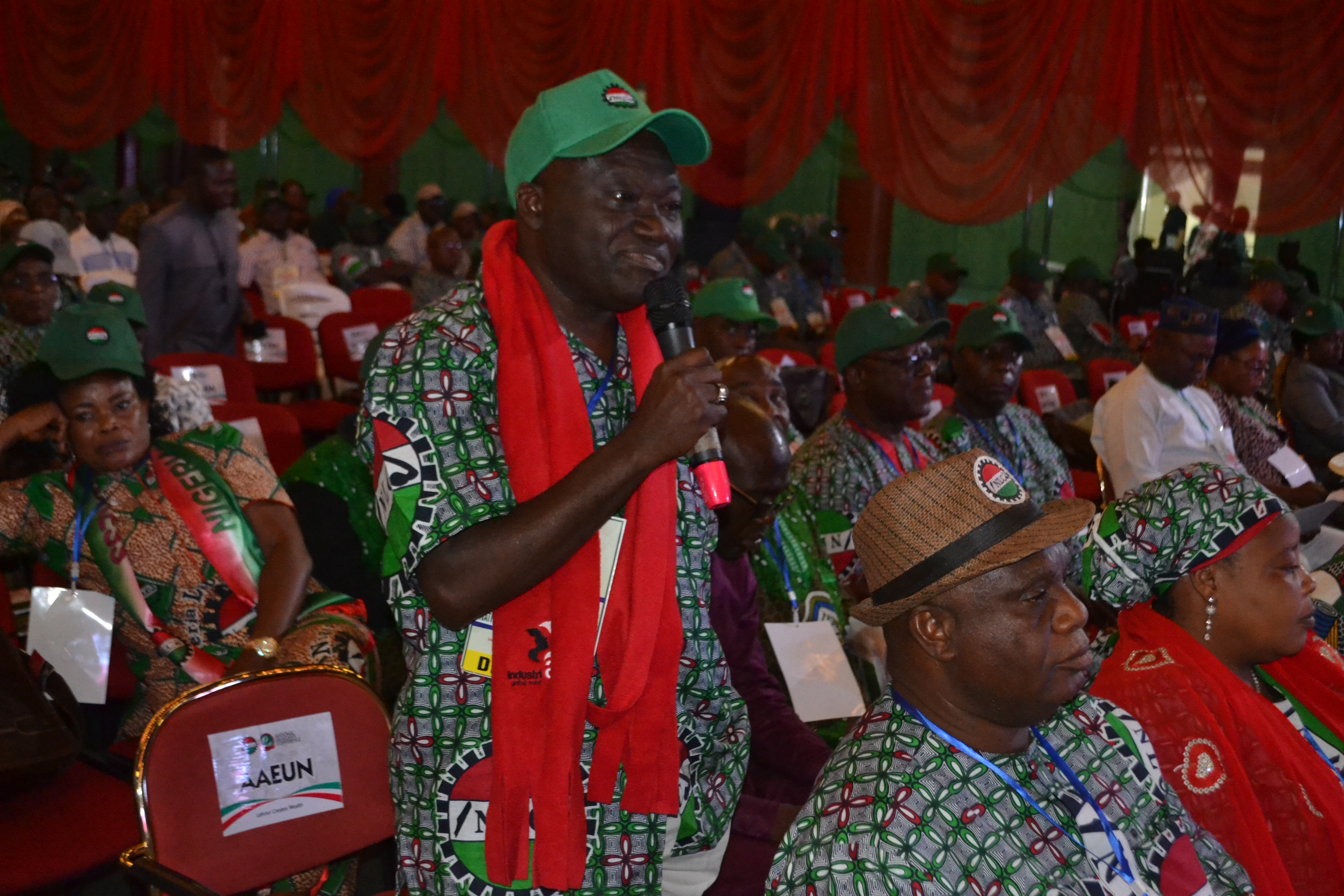 AREMU Salutes Nigerian workers at NLC 12th Congress