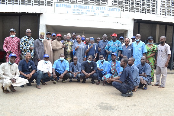 NUTGTWN Held In-plant Seminar Training at Nigerian Spinners and Dyers, Kano